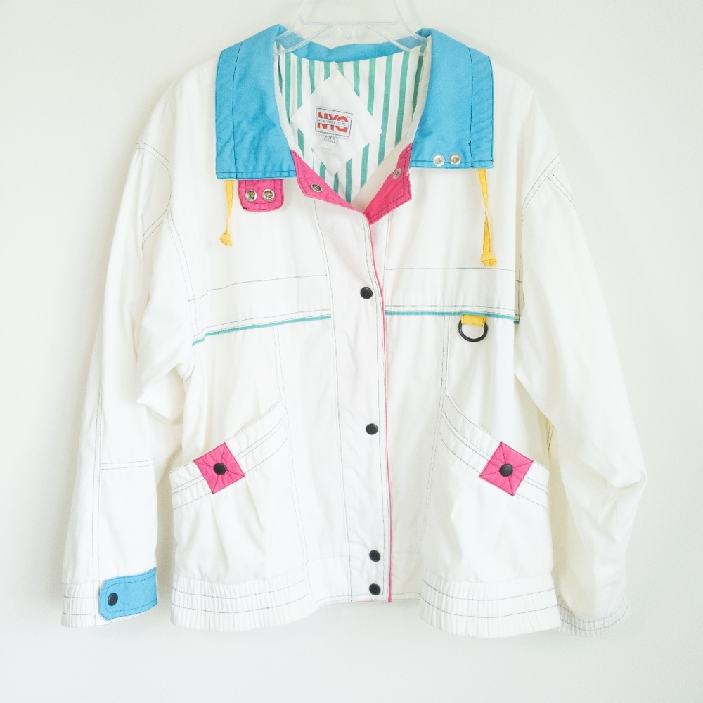 Vintage New York Girl (NYG) 80s Jacket, size Lg
